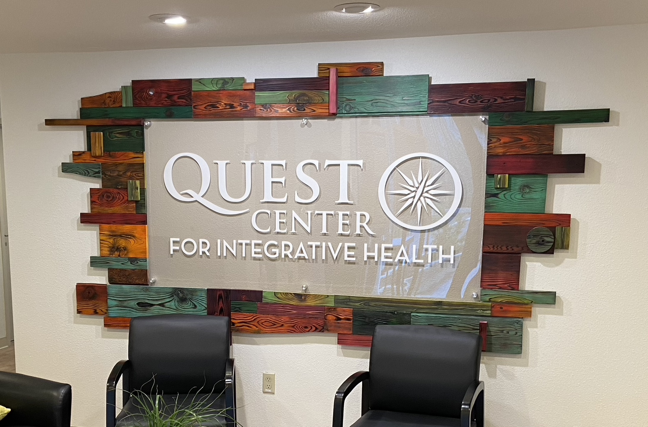 Quest Center Sign