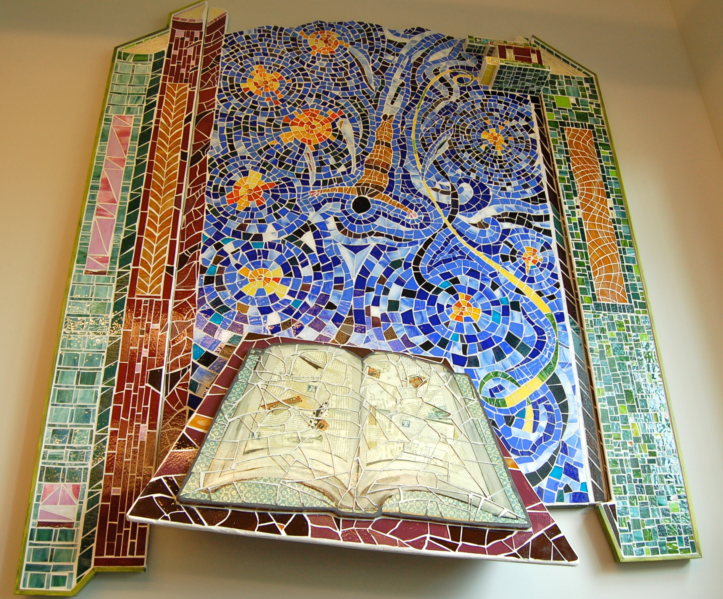 Diving Into a Book- Tualatin Public Library 2008