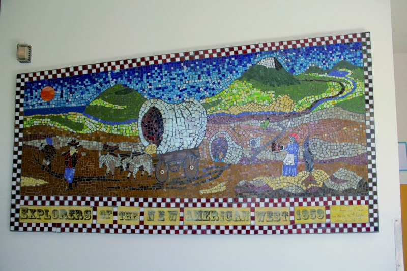 Oregon Trail Mural – 2013